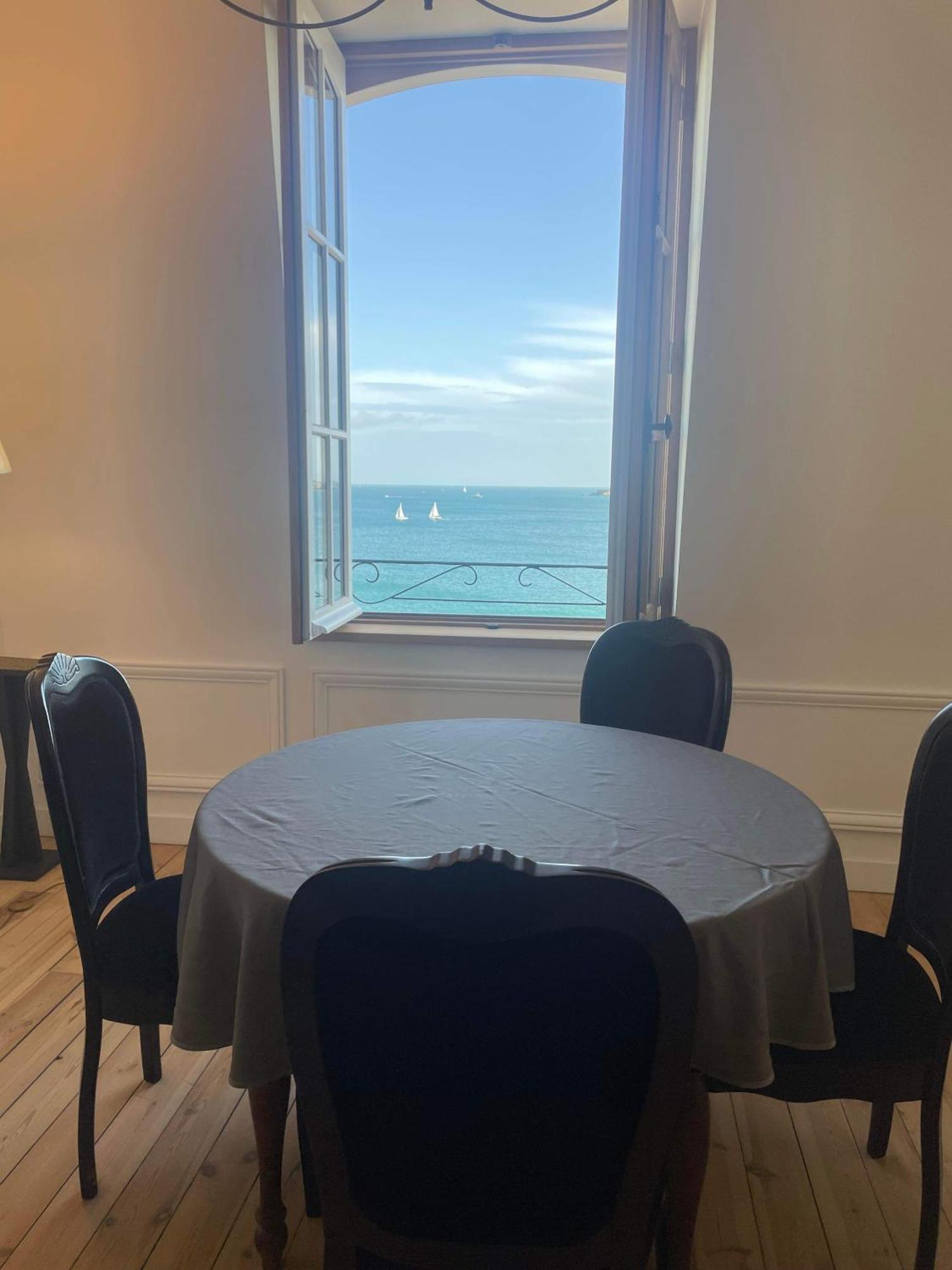 Le Royal XIX Dinard Vue Mer Luxe Eksteriør billede